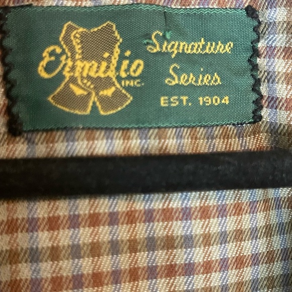 Vintage Ermilio Clothiers Bespoke Quilted Equestrian Vest size medium - Picture 2 of 9